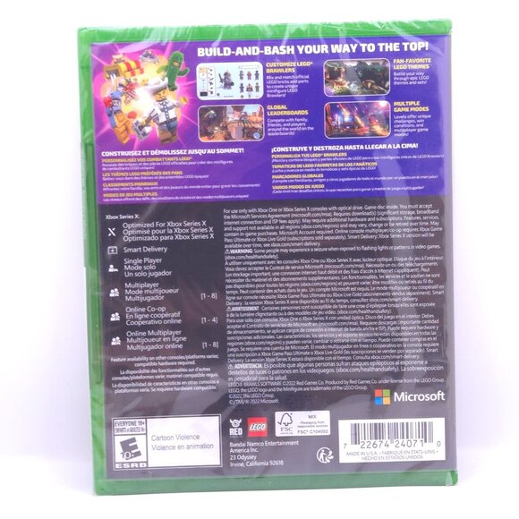 Lego Brawls (Xbox One / Xbox Series X) Microsoft New Sealed - Picture 2 of 6